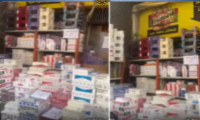 ضبط 51 ألف عبوة سجائر مهربة داخل محل بدون ترخيص بالأزبكية